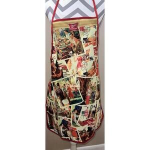 Vtg Retro 50’s MILLER HIGH LIFE BEER Apron One Size Fits Most See Desc